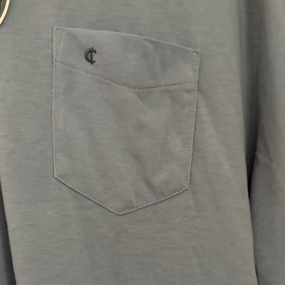 Criquet Sky Blue Pocket Tee XXL - Picture 2 of 5